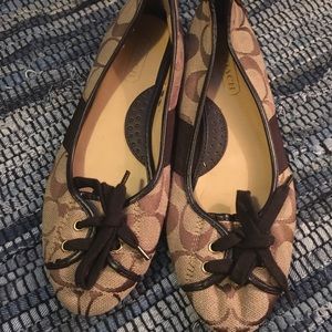 ✨Vintage Coach Flats✨